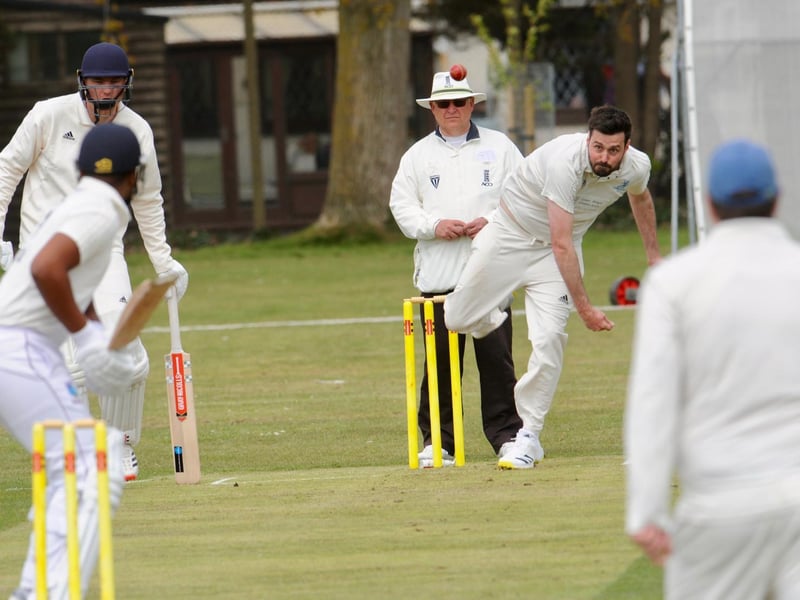 Action from Goring's seven-wicket Sussex Cricket League division three west win over Worthing / Picture: Stephen Goodger