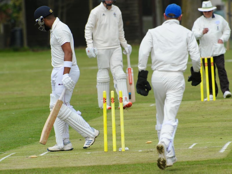 Action from Goring's seven-wicket Sussex Cricket League division three west win over Worthing / Picture: Stephen Goodger