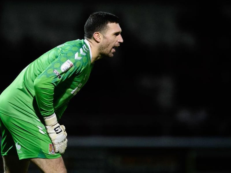 Started the season as Town's number one but, as with Sheehan, he has succumbed to injury since the turn of the year, not even making the bench in any of the last 12 matches. Will likely be let go.