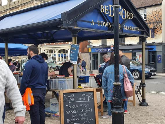 Crowds flocked to the Bedford Flea, Affordable Art & Local Produce market.
