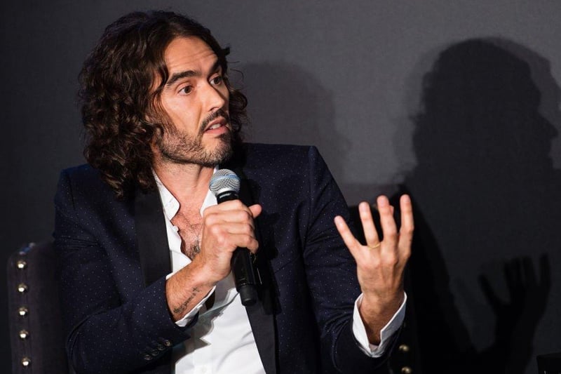 Kim Carson said: "I met Russell Brand in the Savoy, greeted him on the stairs with a 'Hi, it’s me, Kim'. He looked confused and waved at me."  Photo by Jeff Spicer/Getty Images.