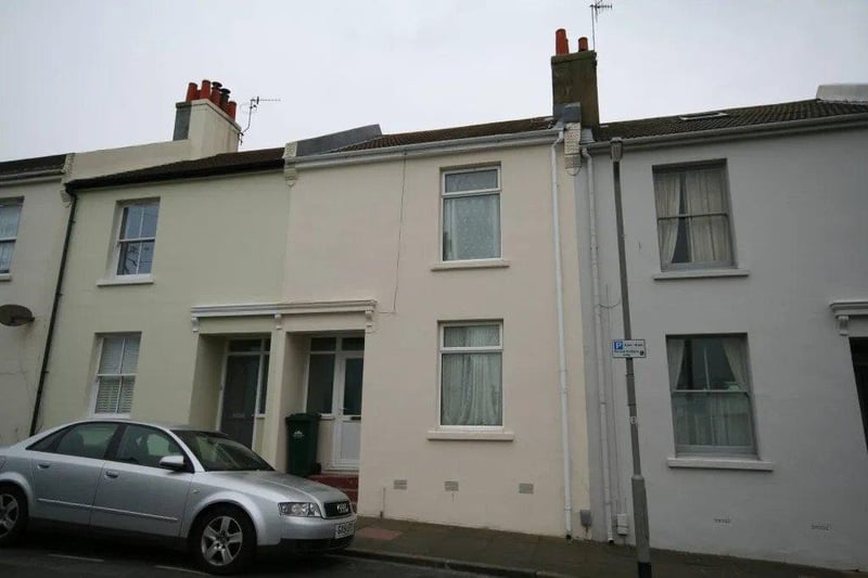 Three-bed, one-bath, unfurnished terraced house. Available from mid-September for £1,650.