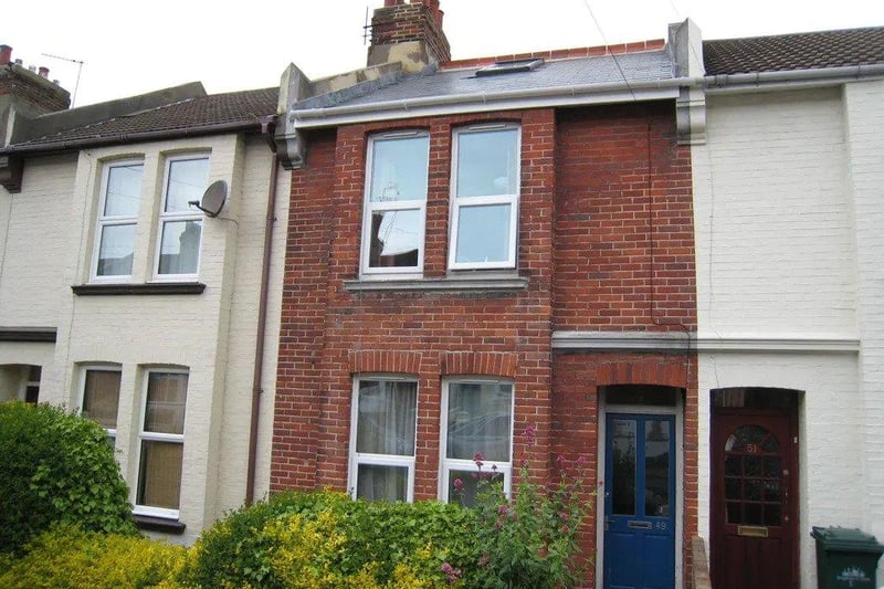 Furnished, four-bed, one-bath terraced home behind Brighton University. Available from September 9 for £2,380pcm.