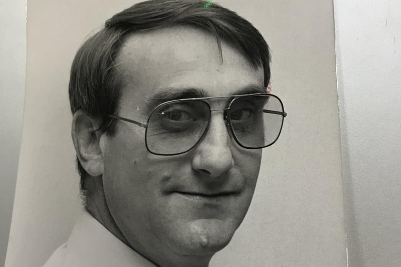 John in his earlier days in the political arena