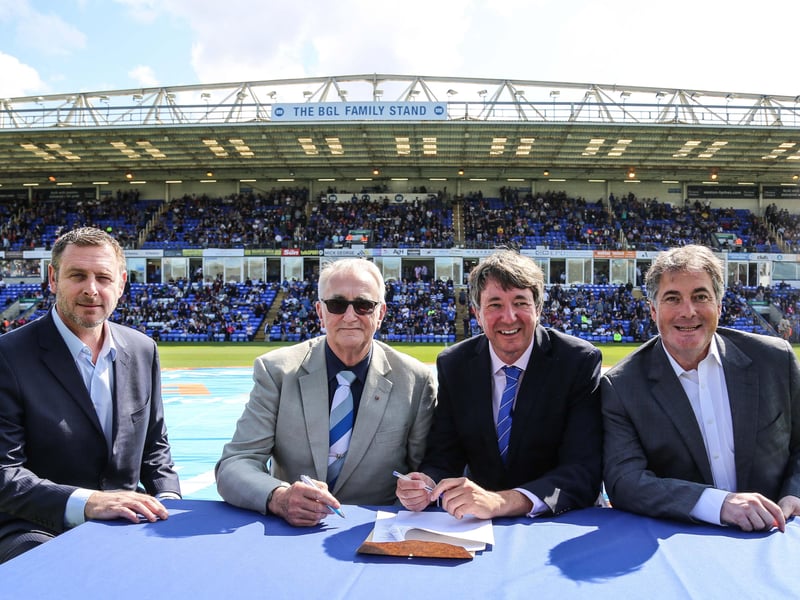 One of his final acts as council leader was to sell Peterborough United's stadium to the club's owners