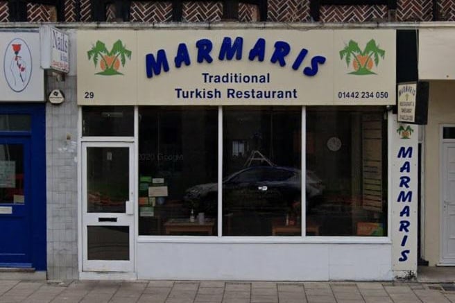 Turkish restaurant  in the town centre.
Date of inspection: 23 February 2021.