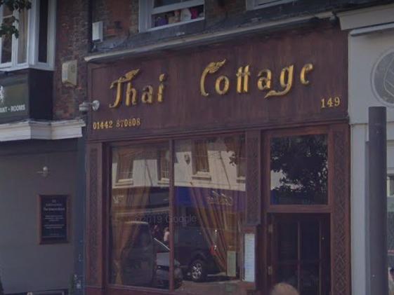 Restaurant owned by a Thai-British couple on Berkhamsted's High Street.
Date of inspection: 22 February 2021.