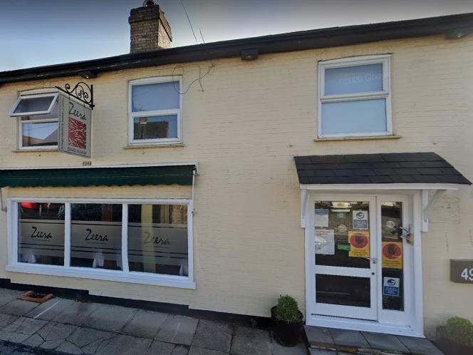 Indian restaurant on the High Street in Bovingdon.
Date of inspection: 01 February 2021.