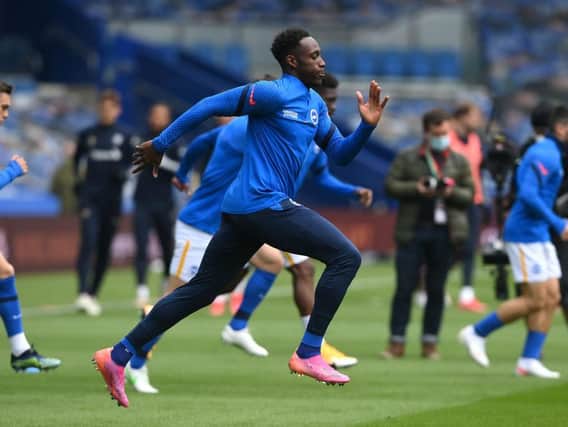 Brighton striker Danny Welbeck could have a vital role against West Ham at the Amex Stadium