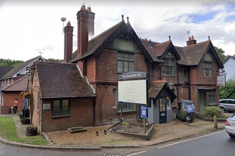 The Parson's Pig, on the Balcombe Road, is second rated
