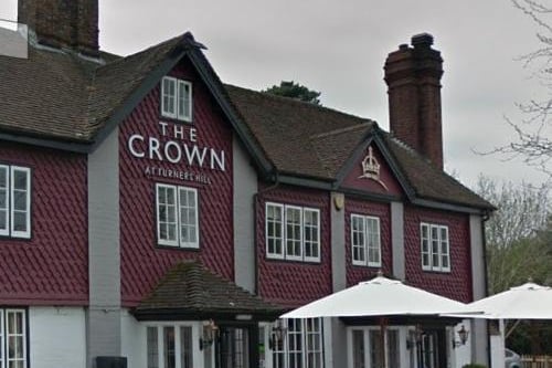 The Crown, in Turners Hill, is 17th