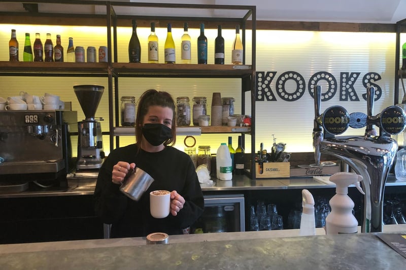 The fantastic Kooks in Gardner Street, Brighton, is open and ready to welcome customers back inside for coffee, brunch, lunch and cocktails