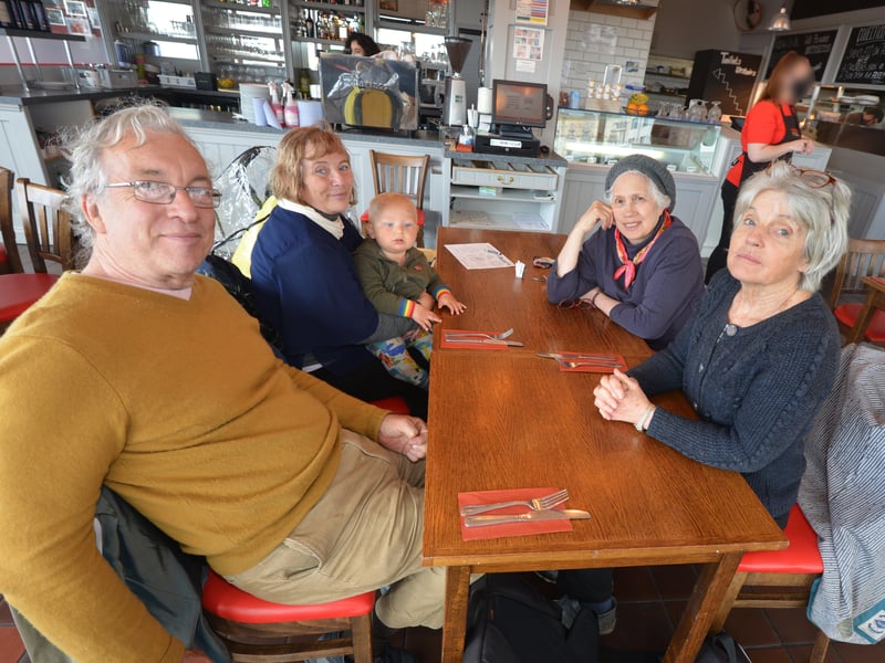 People enjoying being able to meet up inside pubs, cafes and restaurants again after the easing of lockdown restrictions on May 17. Photos taken in Hastings.Italian Way SUS-210517-143930001