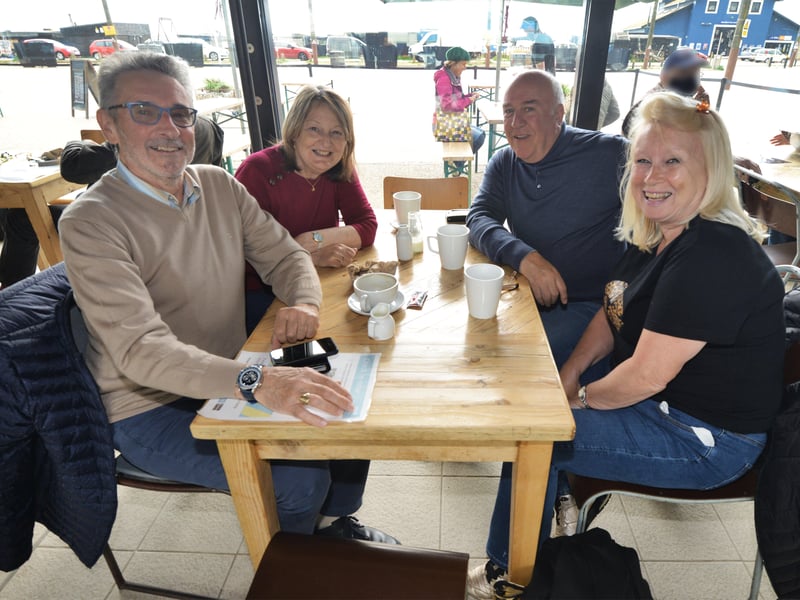 People enjoying being able to meet up inside pubs, cafes and restaurants again after the easing of lockdown restrictions on May 17. Photos taken in Hastings.
Eat@The Stade SUS-210517-143241001