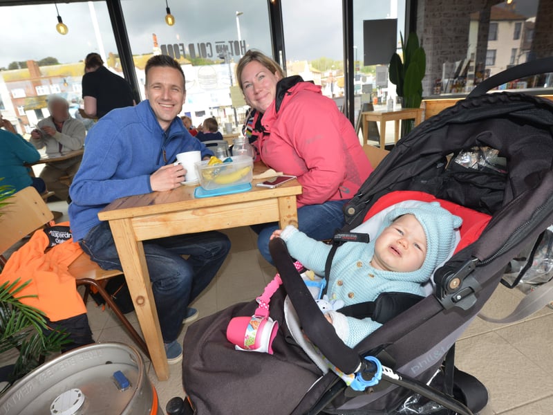 People enjoying being able to meet up inside pubs, cafes and restaurants again after the easing of lockdown restrictions on May 17. Photos taken in Hastings.
Eat@The Stade SUS-210517-143254001