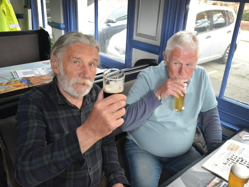 People enjoying being able to meet up inside pubs, cafes and restaurants again after the easing of lockdown restrictions on May 17. Photos taken in Hastings.The London Trader SUS-210517-143531001