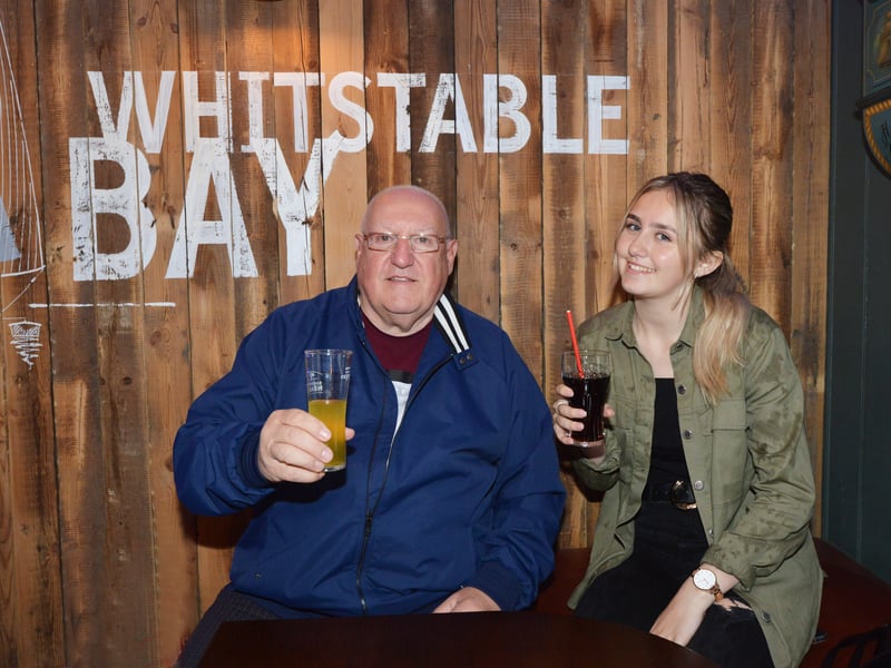 People enjoying being able to meet up inside pubs, cafes and restaurants again after the easing of lockdown restrictions on May 17. Photos taken in Hastings.Anchor Inn SUS-210517-143718001