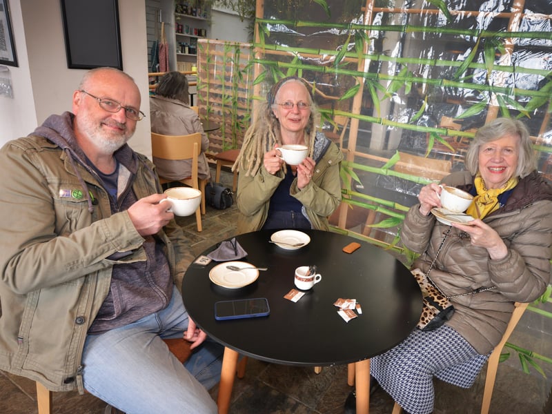 People enjoying being able to meet up inside pubs, cafes and restaurants again after the easing of lockdown restrictions on May 17. Photos taken in Hastings.
St Mary in the Castle SUS-210517-143139001