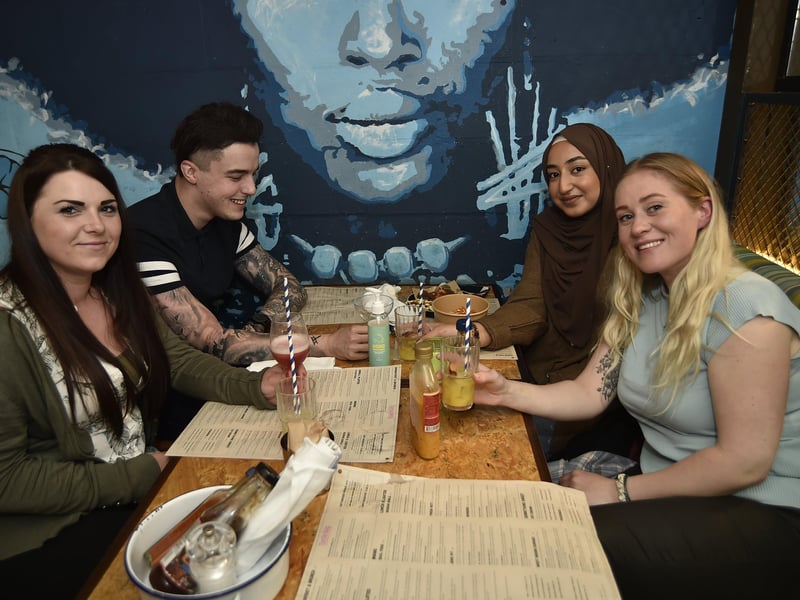 Customers at Turtle Bay