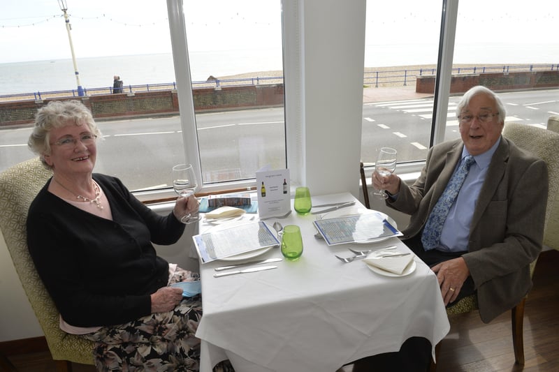 People in Eastbourne are enjoying themselves in pubs, restaurants and hotels after the easing of lockdown restrictions (Photo by Jon Rigby) SUS-210517-151029001