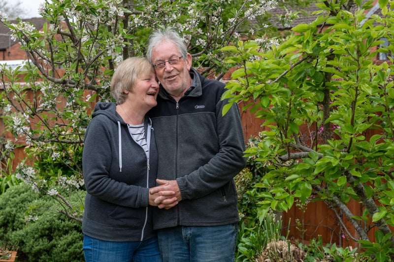 Husband and wife Dave Turner and Olwyn Cornwell from Market Deeping in Lincolnshire suffered a major fire at their home. To help rebuild their bungalow, Forterra donated bricks and blocks. 
Copyright Mike Sewell 2021
14th May 2021


(Commissioned by Emily Mahon - Unsworth Sugden)