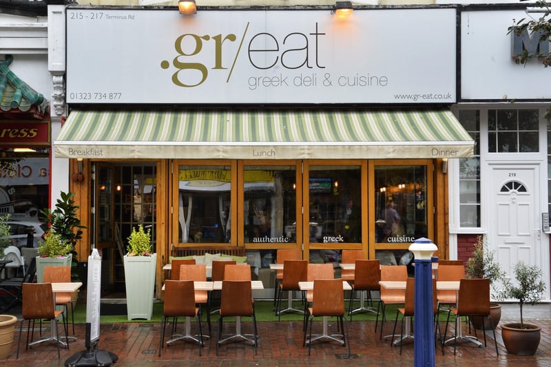 Gr/Eat Greek Deli and Cuisine on Terminus Road is ranked as the second best restaurant in Eastbourne with a five 'star' rating from 978 reviews. (Photo by Jon Rigby) SUS-180913-114821008
