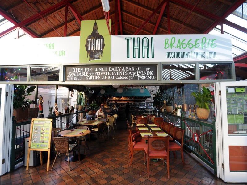 Thai Brasserie in the Enterprise Shopping Centre  is ranked fifteenth with a four and a half 'star' rating from 269 reviews.  (Photo by Jon Rigby) SUS-170814-102940008