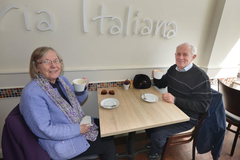 People out and about in Bexhill after the easing of lockdown restrictions on May 17.

Trattoria Italiana SUS-210518-123712001