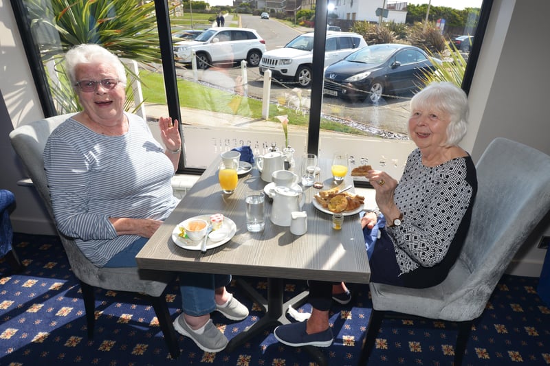 People out and about in Bexhill after the easing of lockdown restrictions on May 17.

The Cooden Beach Hotel SUS-210518-123633001