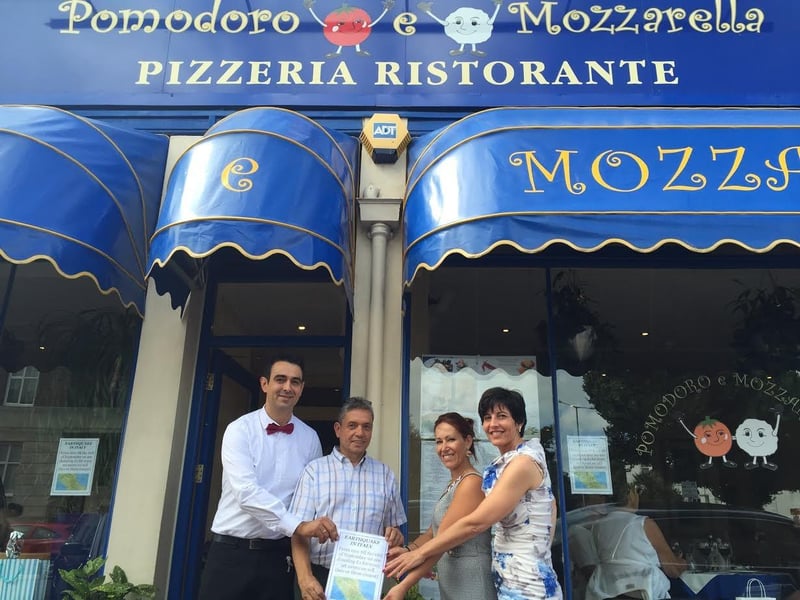 Pomodoro e Mozzarella on Cornfield Terrace is ranked seventeenth with a four and a half 'star' rating from 1,978 reviews.