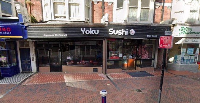 Yoku Sushi on Seaside Road  is ranked seventh with a five 'star' rating from 200 reviews.  (Picture from Google Street Maps)SUS-210604-135813001