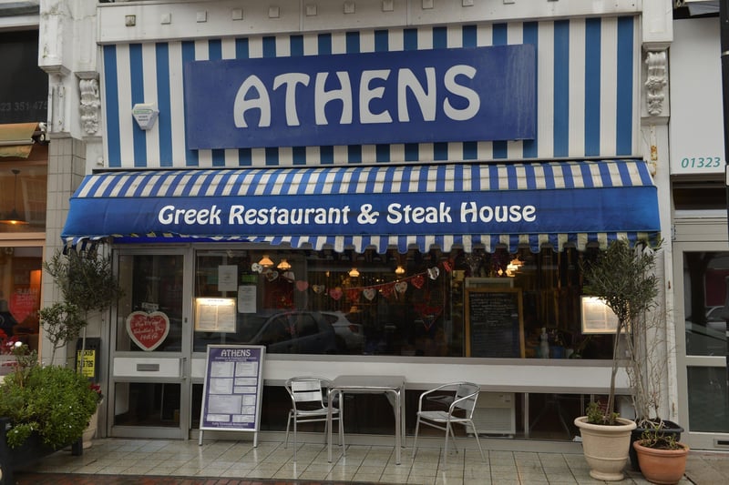 Athens on Terminus Road  is ranked sixth with a four and a half 'star' rating from 1,197 reviews.  (Photo by Jon Rigby) SUS-180213-141922008