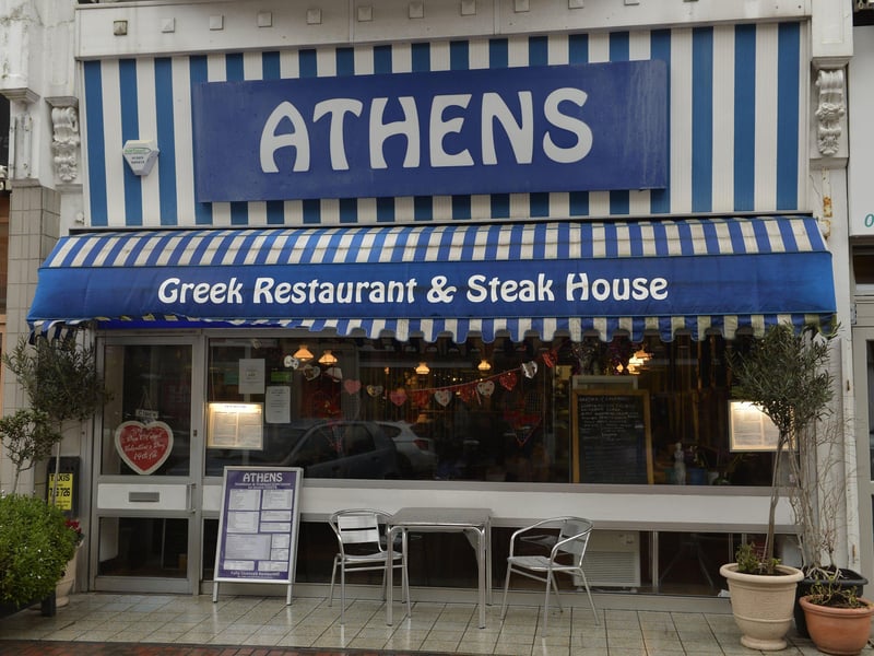 Athens on Terminus Road is ranked sixth with a four and a half 'star' rating from 1,197 reviews. (Photo by Jon Rigby) SUS-180213-141922008