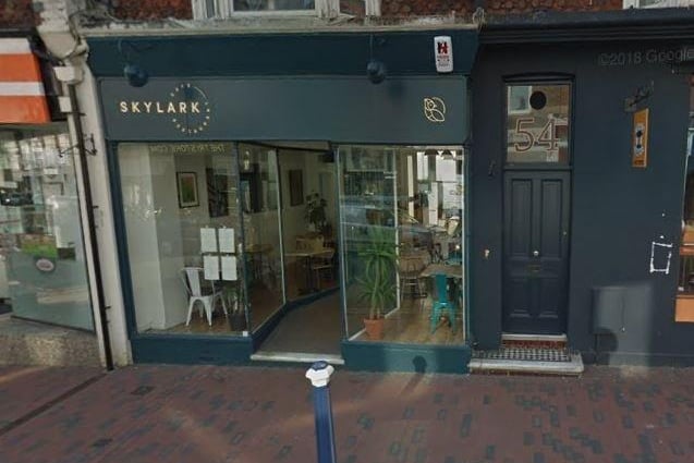 Skylark on Grove Road  is ranked eighth with a five 'star' rating from 189 reviews.  (Picture from Google Street Maps)SUS-190215-113715001