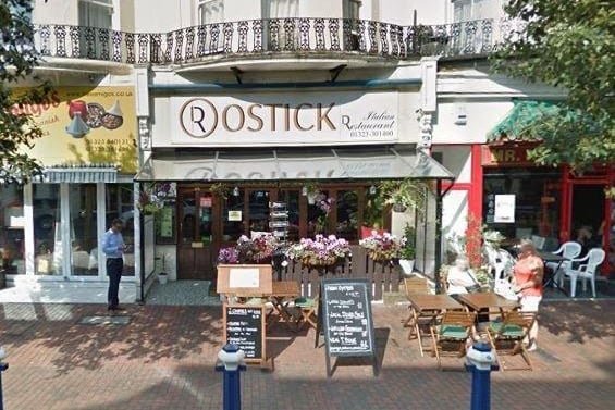 Rostick on Terminus Road  is ranked thirteenth with a four and a half 'star' rating from 470 reviews. (Picture from Google Street Maps)SUS-190215-113705001
