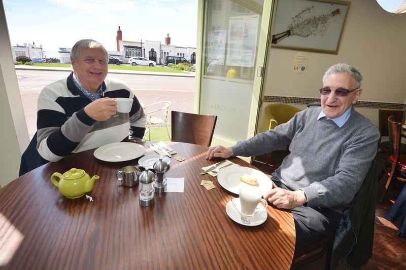People out and about in Bexhill after the easing of lockdown restrictions on May 17.

Trattoria Italiana SUS-210518-123803001