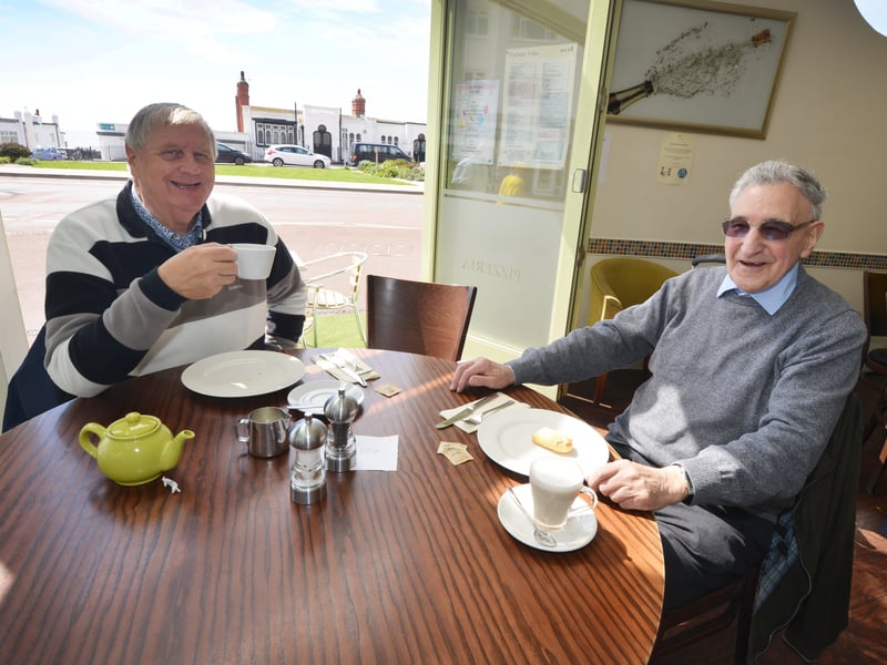 People out and about in Bexhill after the easing of lockdown restrictions on May 17.
Trattoria Italiana SUS-210518-123803001