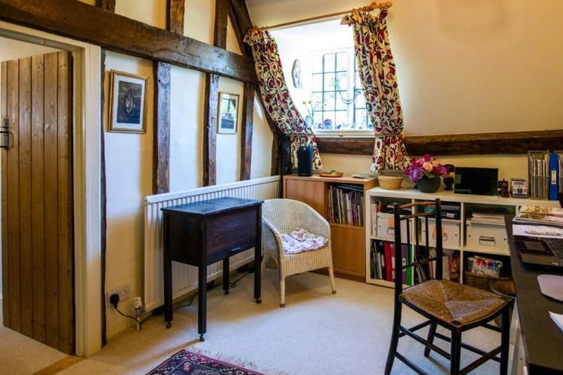 Another study inside Crown House on the market in the village of Sandford St Martin
