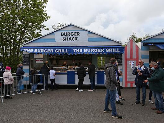 Fans are back at the Amex Stadium for Brighton vs Man City