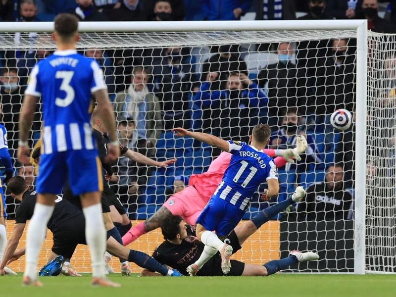 Made a huge impact after coming on to replace Welbeck on 29 minutes. Tricky on the ball and a great strike to haul Brighton back into the match. Well played!