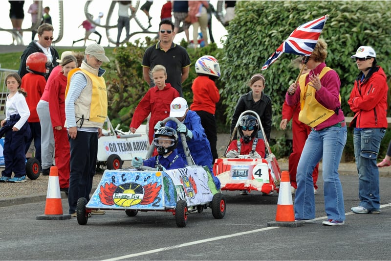 May 2011 Greenpower Goblins race, organised by The Littlehampton Academy and Greenpower. Pictures: Malcolm McCluskey