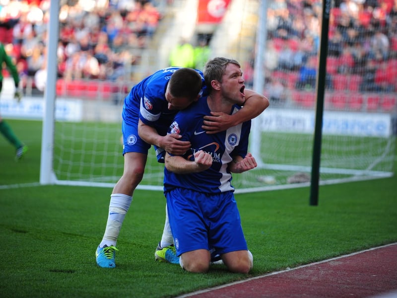 CENTRAL MIDFIELD: GRANT MCCANN: 2010-11: 37 apps. Ferguson inherited a team well-suited to the midfield diamond when he returned to Posh in January, 2011 and Grant McCann was key to making it work so well. He sat at the base orchestrating play thanks to a fine range of passing. He had James Wesolowski alongside him for many matches and the Aussie will always be remembered for a goal-saving tackle at a key moment in the play-off semi-final against MK Dons. McCann is a shoo-in for most all-time Posh great XIs especially when considering his set-piece prowess. Reece Brown and Ethan Hamilton qualify as candidates from the 2020-21 side and enjoyed good moments, but McCann is way out in front of both.