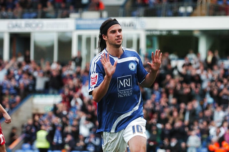 LEFT-SIDED ATTACKER: GEORGE BOYD: Now I’ve shifted Dembele to the right it leaves just one contender to play on the other flank so step forward the great George Boyd, a loyal and outstanding performer for Posh in the promotion seasons of 2008-09 and 2010-11 who deservedly went on to play in the Premier League and for Scotland, even though he was from Kent. Boyd wasn’t the quickest, but his speed of thought and that quality left-foot made him a stand-out performer in the division, not just at London Road. He was fit as well. Once played in 144 games in a row for Posh!  He was an ever-present in the 2008-09 runners-up side. Tommy Rowe  was another 2010-11 player with a quality left-foot and he made his name as a wide player, but Boyd was much better.