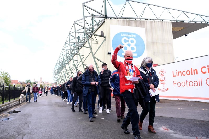 Fans return to the LNER Stadium. Photo: Getty Images