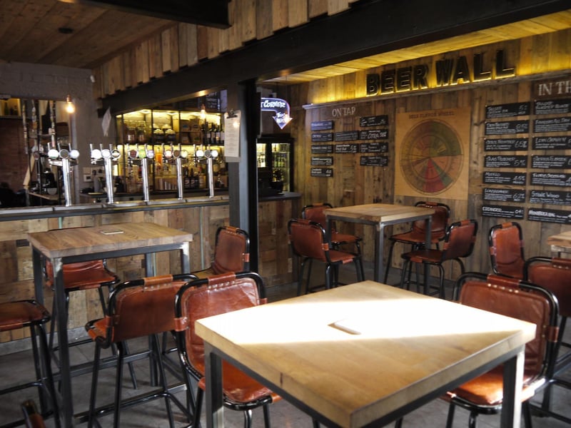 The Princess Alexandra - on Alexandra Road - specialises in craft beer. You can order food, including delicious pizzas, and drinks on their app. For more information, give them a call on 01604 245485.
