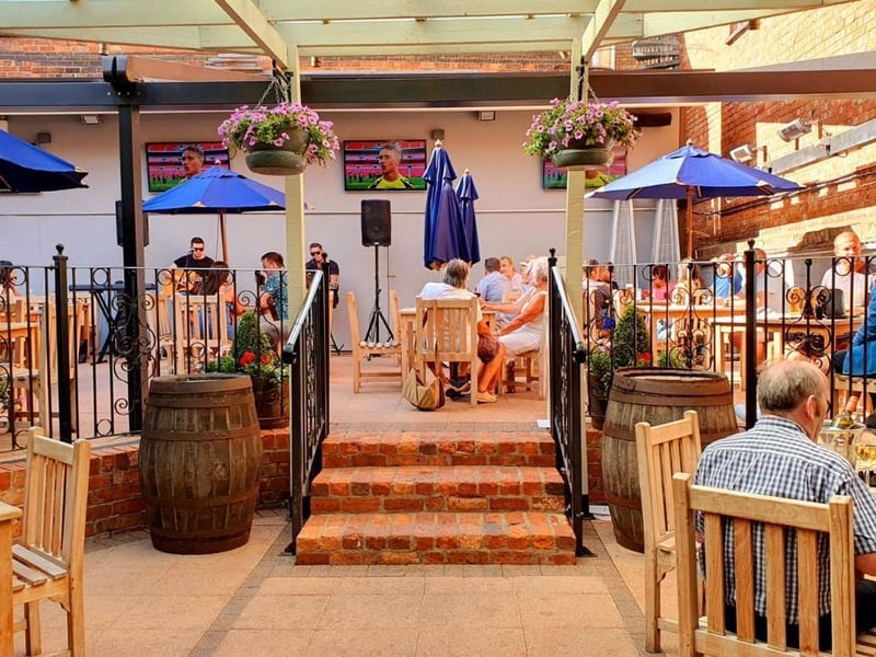 The Wig and Pen on St Giles' Street is a traditional pub that serves a large range of real ales, craft ales and spirits. In addition to welcoming customers back indoors this week, they have beautiful undercover outdoor terraced area with heating. To find out more, call 01604 622178.