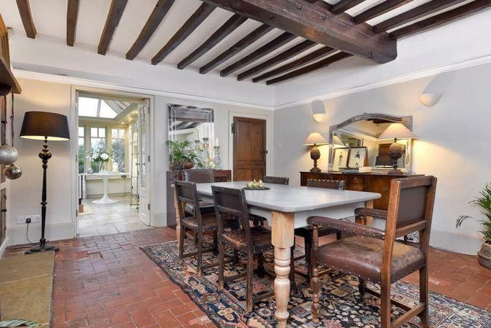 This Jacobean to early Georgian house is a beautiful home set within an equally beautiful Harborough district village.