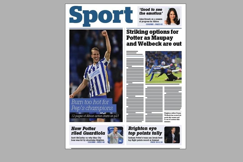 The back pages of the new Indy SUS-210521-111046001