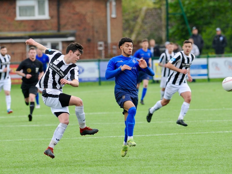 Action and celebrations from Lancing v Loxwood at Steyning in the SCFL Premier Division Shield final / Pictures: Stephen Goodger