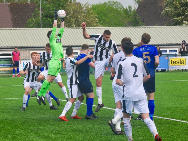 Action and celebrations from Lancing v Loxwood at Steyning in the SCFL Premier Division Shield final / Pictures: Stephen Goodger